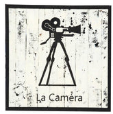 Wandschild La Caméra